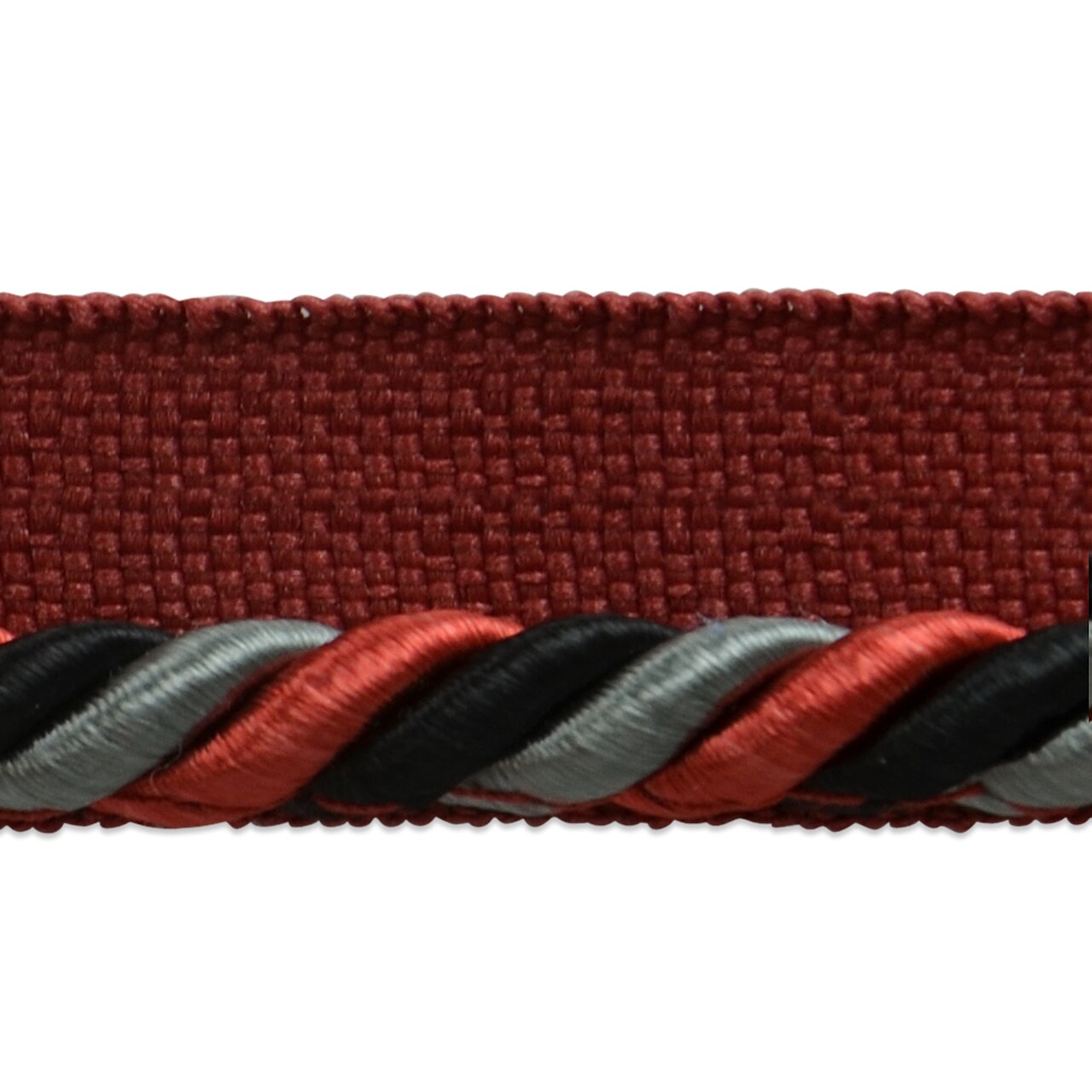 5 yards of 1/4" Multi Colored Twisted Lip Cord Trim | 5 yard cut